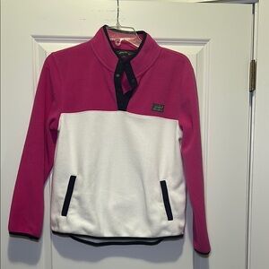 Eddie Bauer Pink and White Kids Jacket